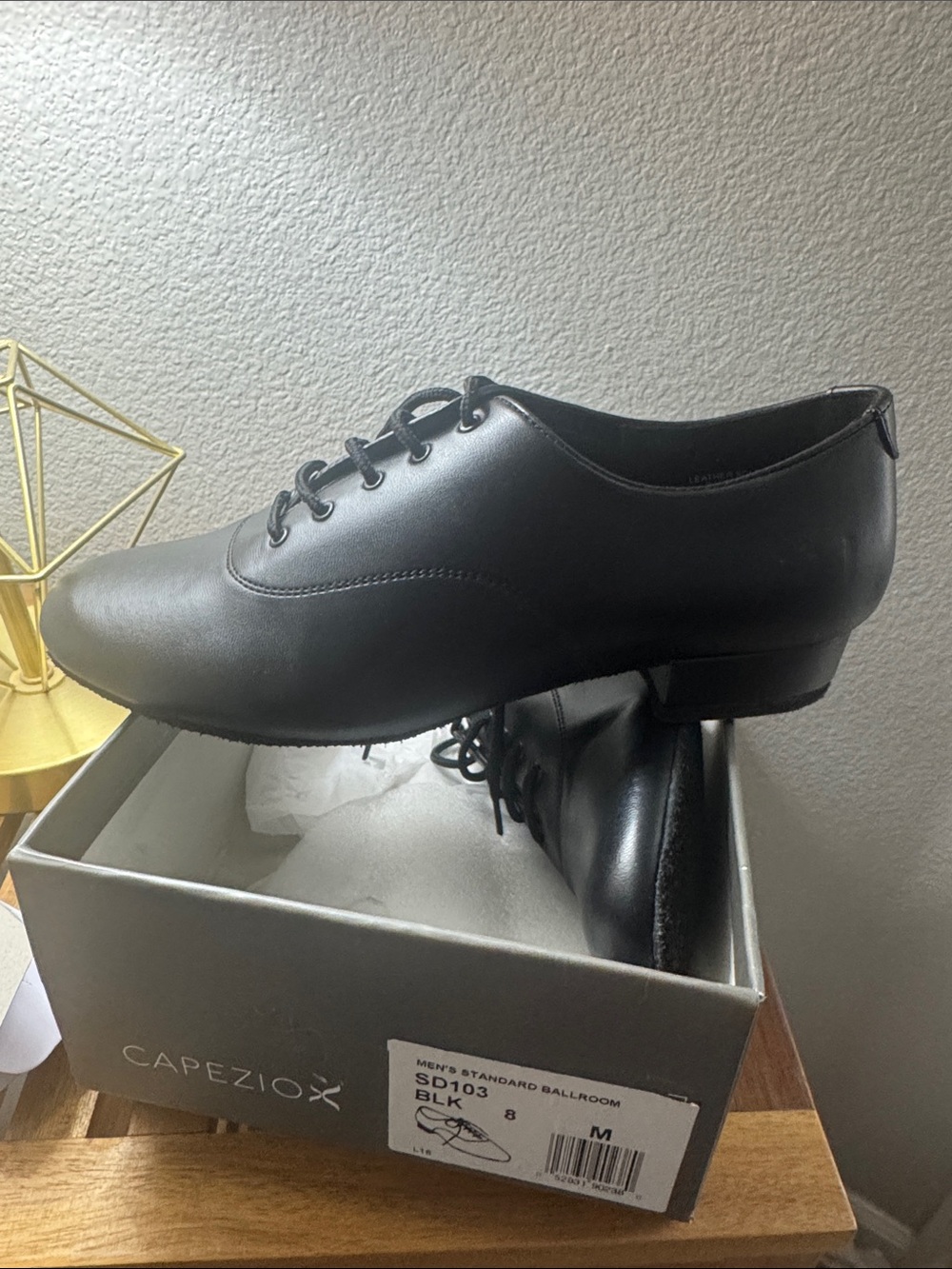 Capezio Black standard Men's Ballroom Dance Shoe